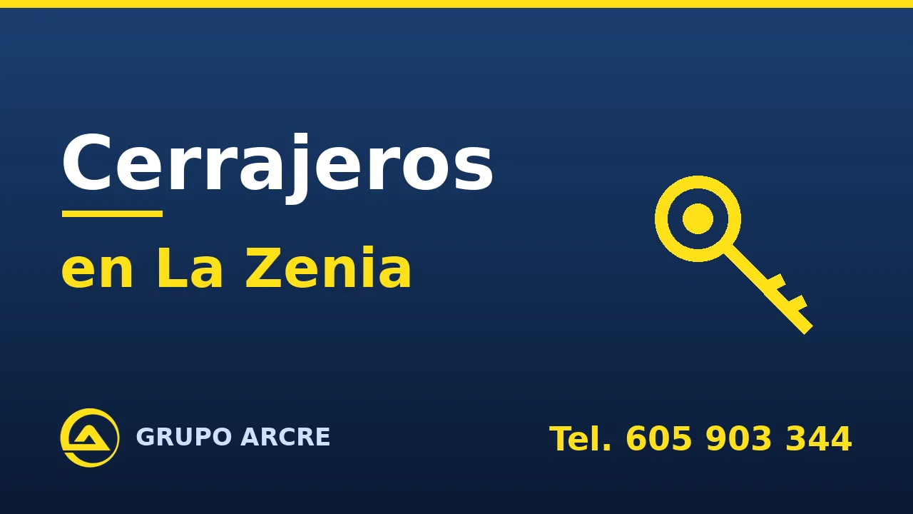 Cerrajería profesional en La Zenia